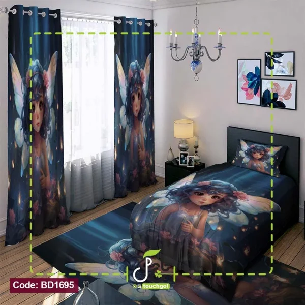 پرده طرح فرشته